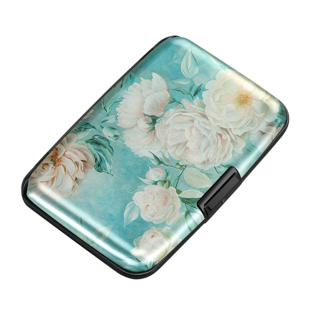 4461 Mini RFID Aluminum Wallet Credit Cards Holder Business Card Case Metal